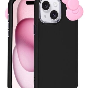 Black and Pink Phone Case